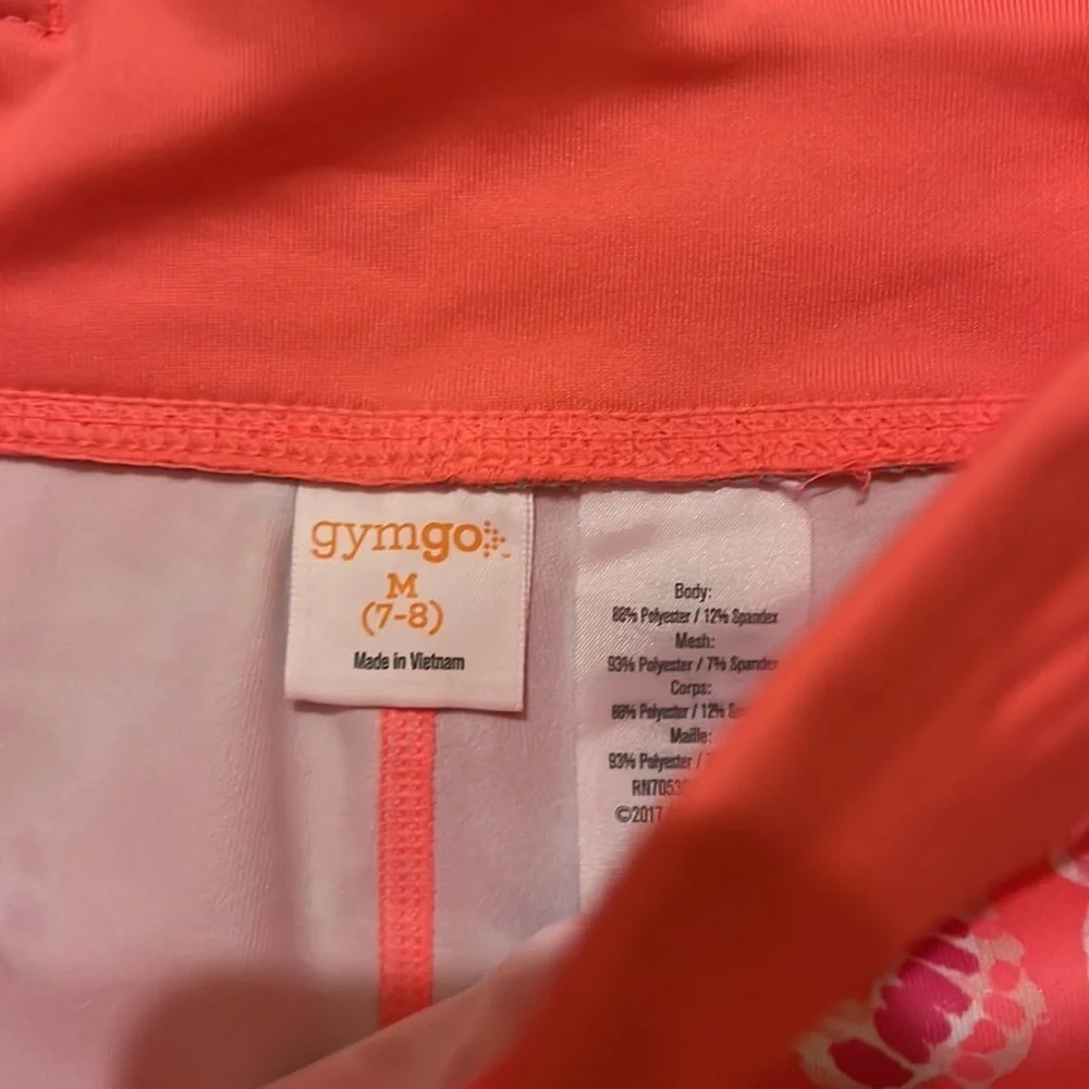 Gymboree girls butterfly tank/skort set and shirt/leggings size medium (7/8)